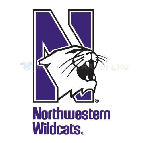 Northwestern Wildcats Iron-on Stickers (Heat Transfers)NO.5700
